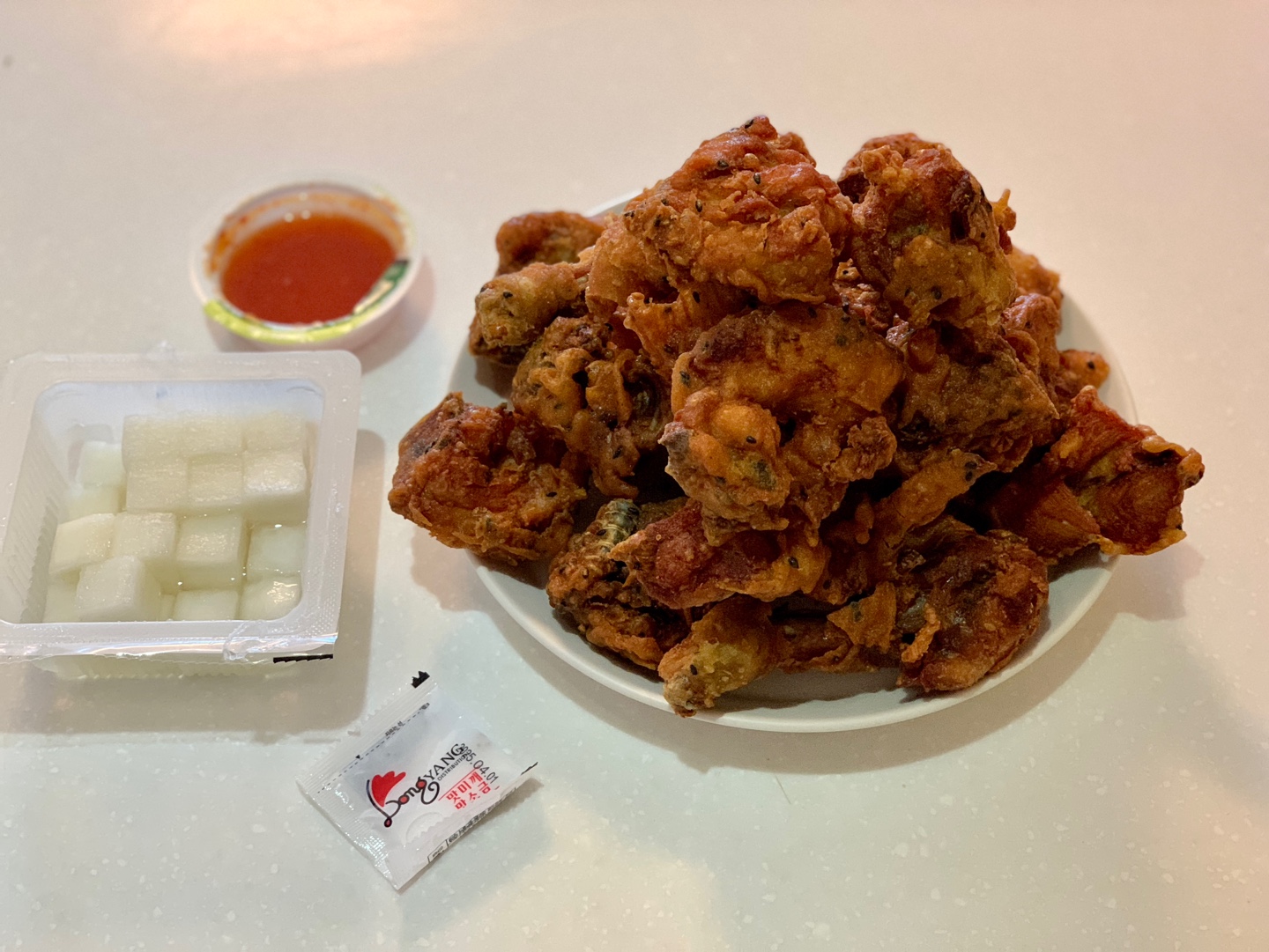 엘도라도 치킨 구성