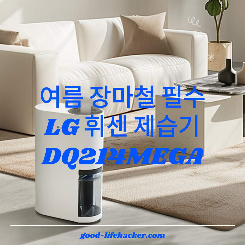 LG 휘센 오브제컬렉션 제습기 DQ214MEGA