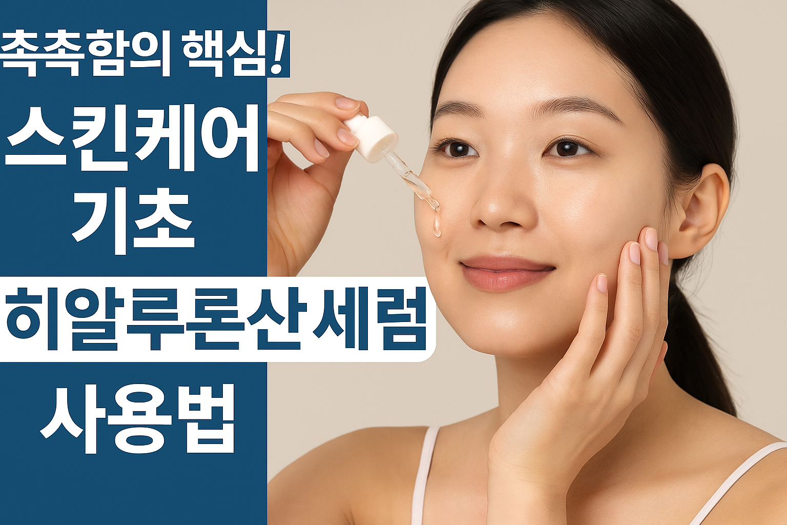 히알루론산 세럼 사용법