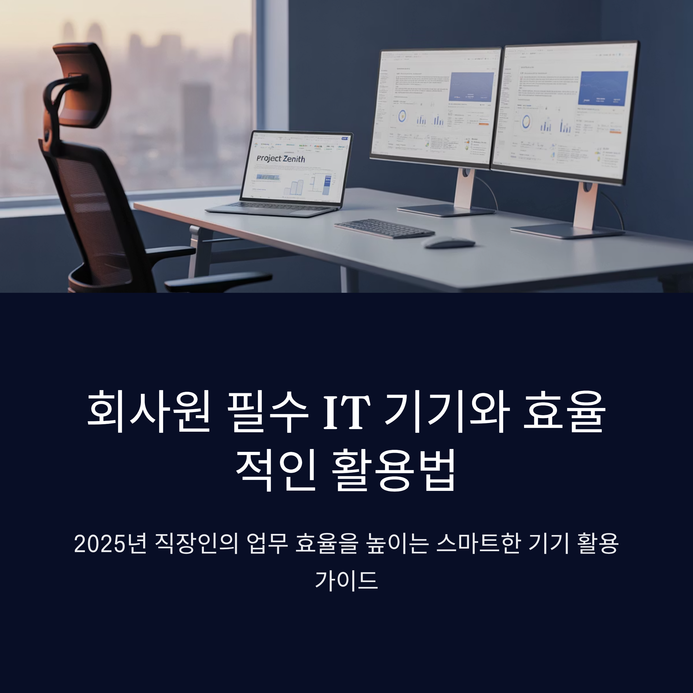 회사원 필수 IT 기기와 효율적인 활용법