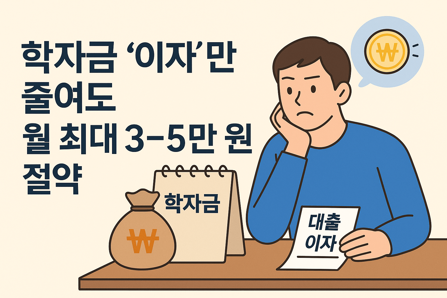 국가가 대신 갚아준다? 2025년 학자금 이자 지원 전부 알려드립니다