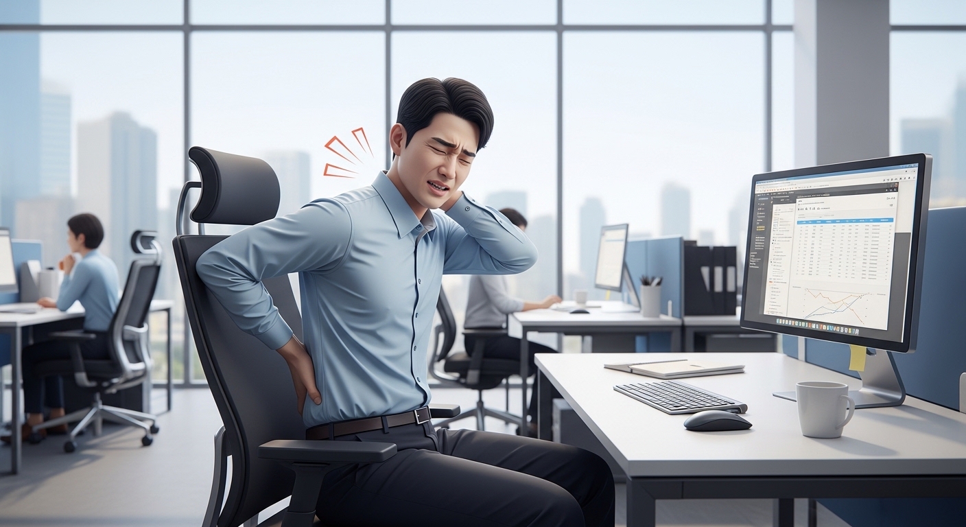 등통증, 날개뼈통증