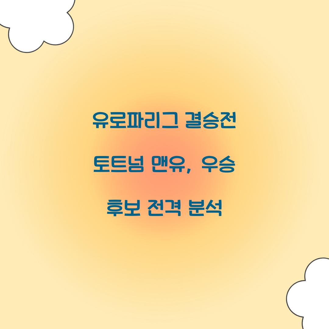 유로파리그 결승전