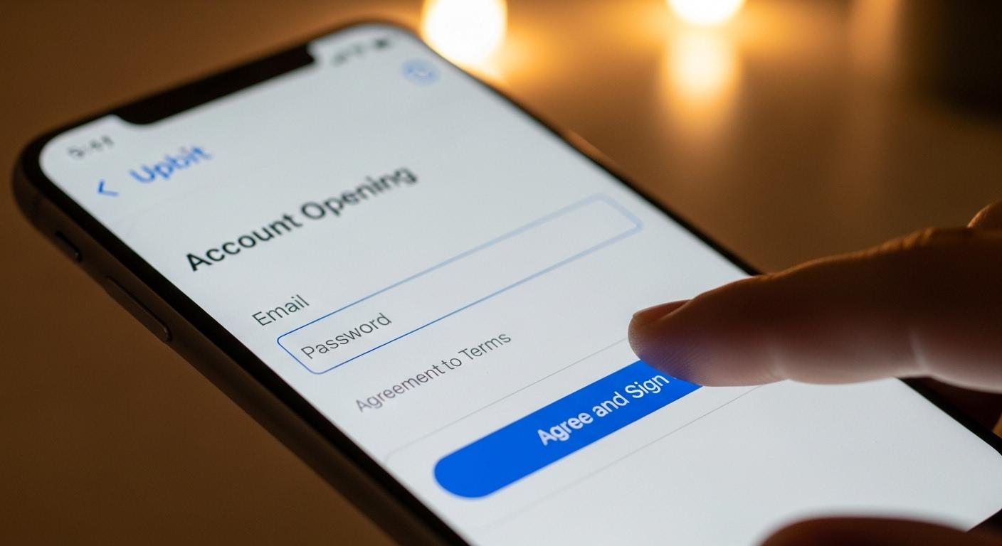 업비트 계좌개설방법