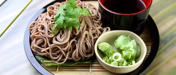 차가운 메밀국수(소바) 레시피