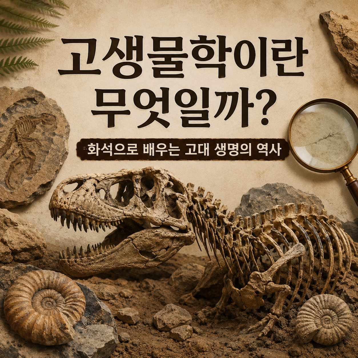 고생물학이란 무엇일까