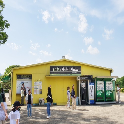 자전거-매표소