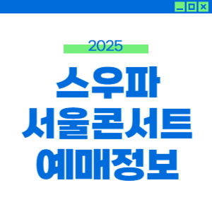 2025 월드 오브 스트릿 우먼 파이터(스우파) 콘서트 서울 예매 라인업 썸네일