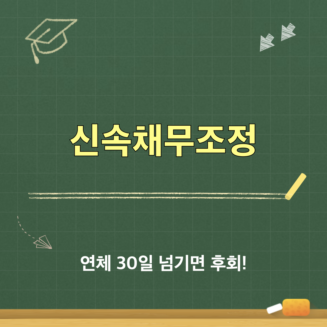 신속채무조정