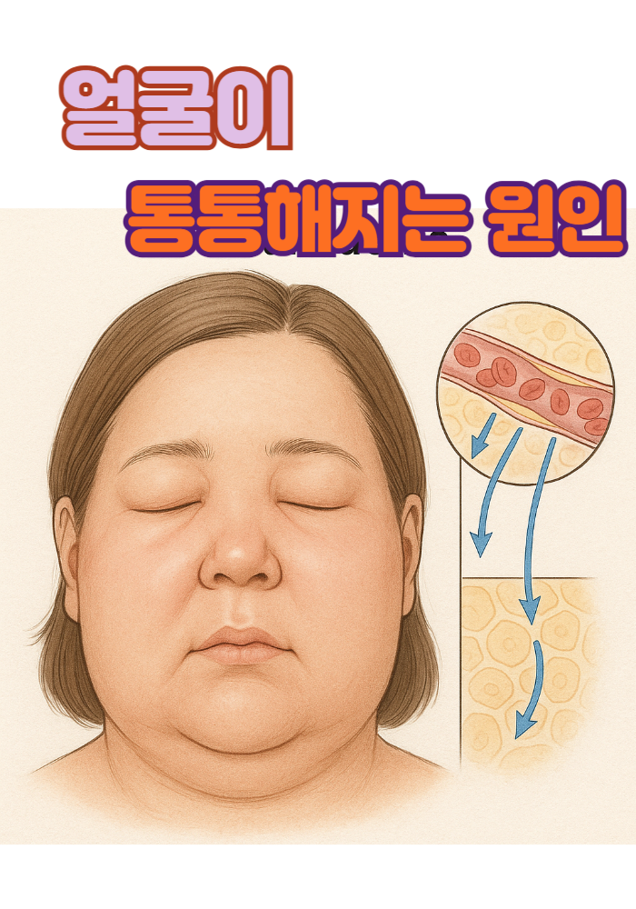 1.얼굴이 통통해지는 원인