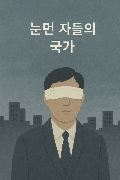 눈먼 자와 도시의 실루엣