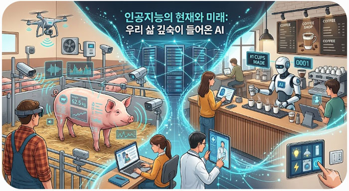 AI가 돼지 몸무게를 재고 커피 잔 수를 센다고? 우리 삶 깊숙이 들어온 인공지능의 현재와 미래