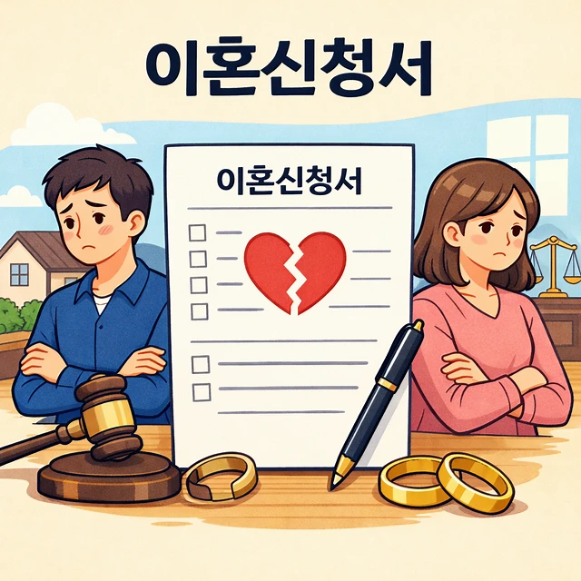 이혼신청서