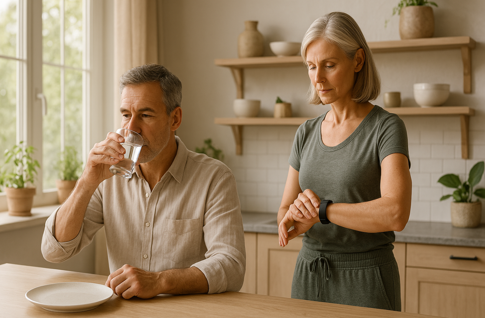 중년의 간헐적 단식 주의사항