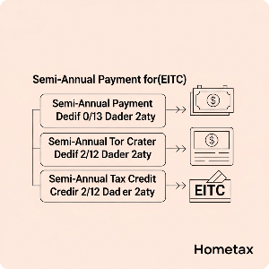 2025 근로장려금 반기신청 지급일 이미지
