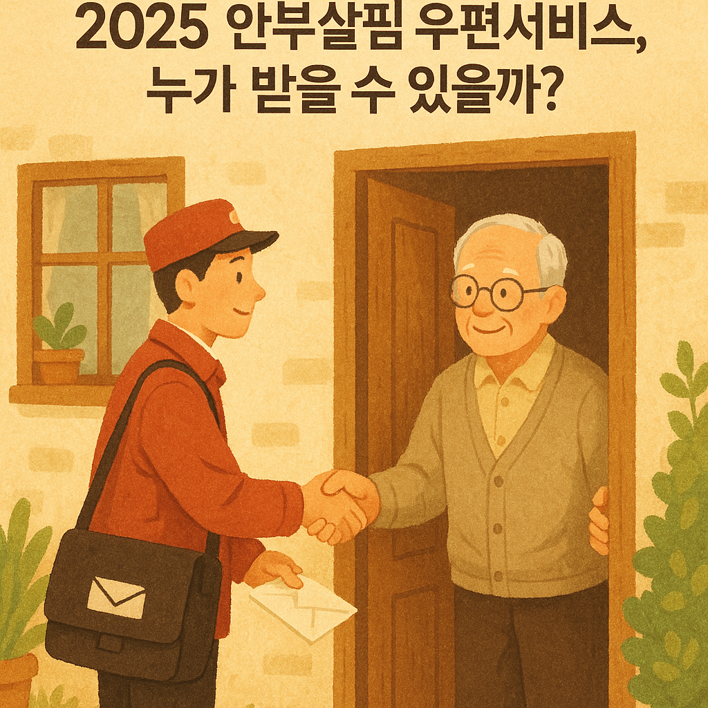 2025년 안부살림 우편서비스