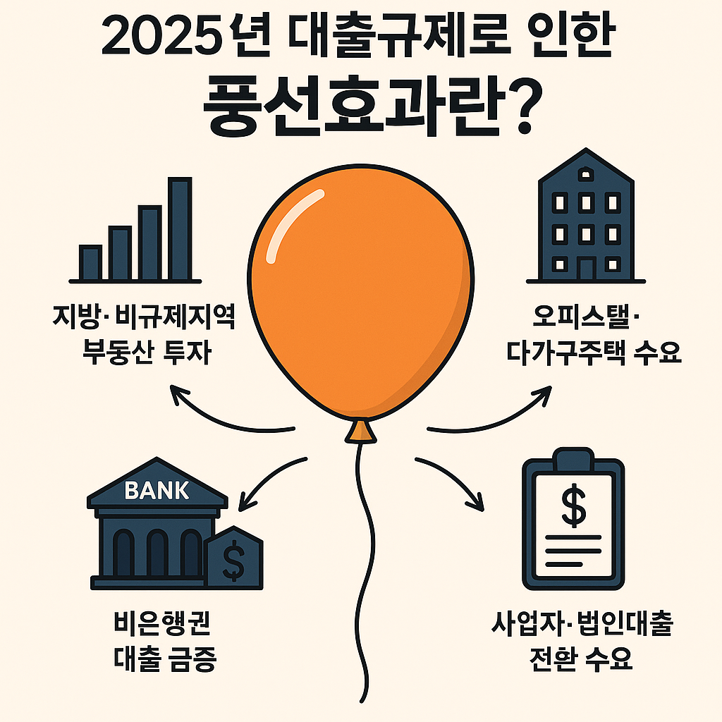 대출규제로 인한 풍선효과