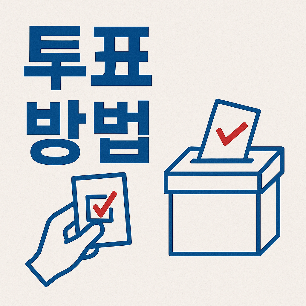 투표 방법
