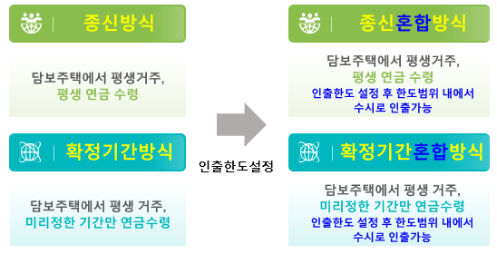 연금주택 지급방식(혼합방식)