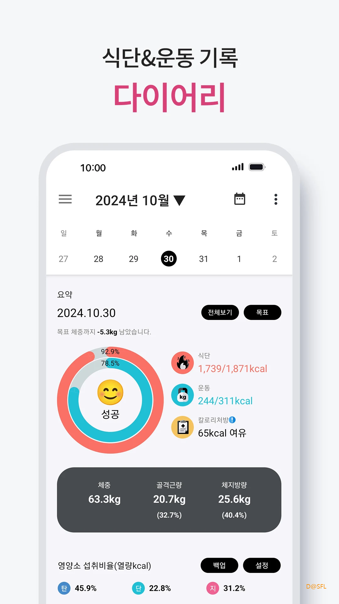 다이어트신 살펴보기 2