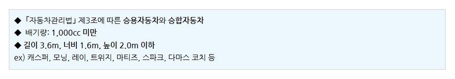 경차 유류세 환급제도 기본 조건