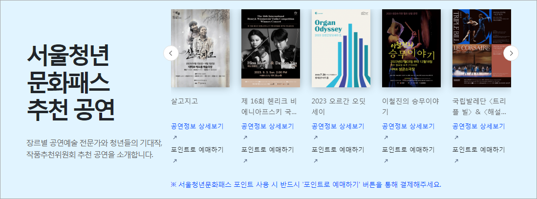 서울청년문화패스