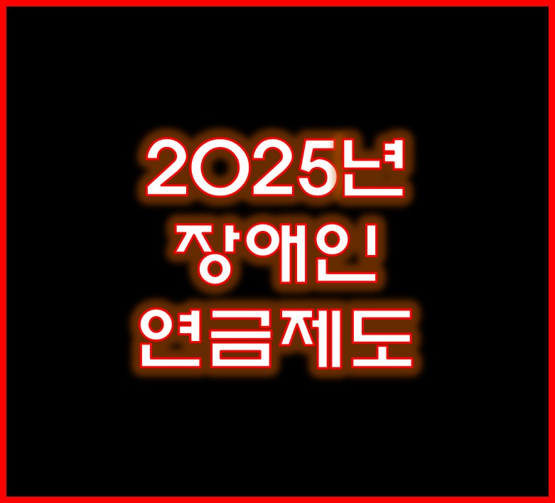 장애인연금제도