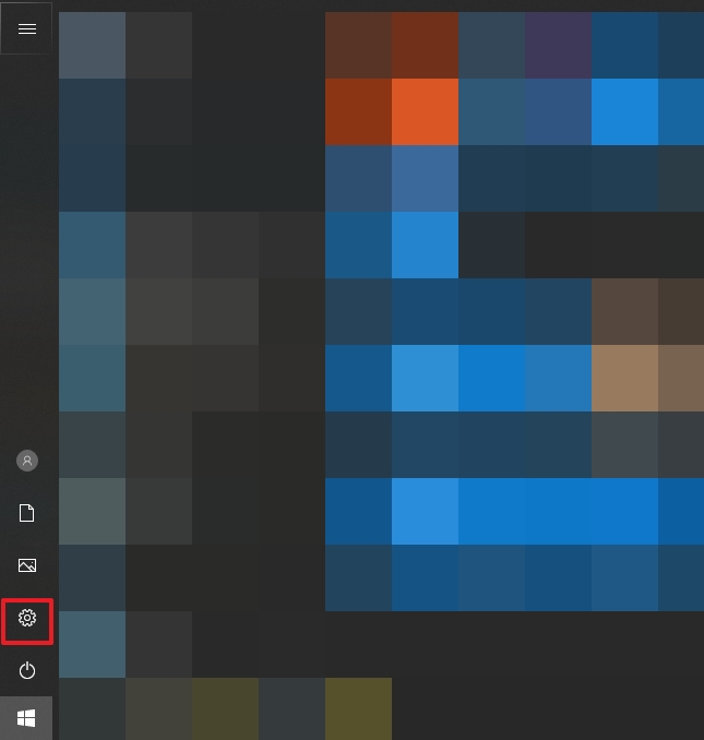 윈도우 설정 화면에서 계정 메뉴 선택