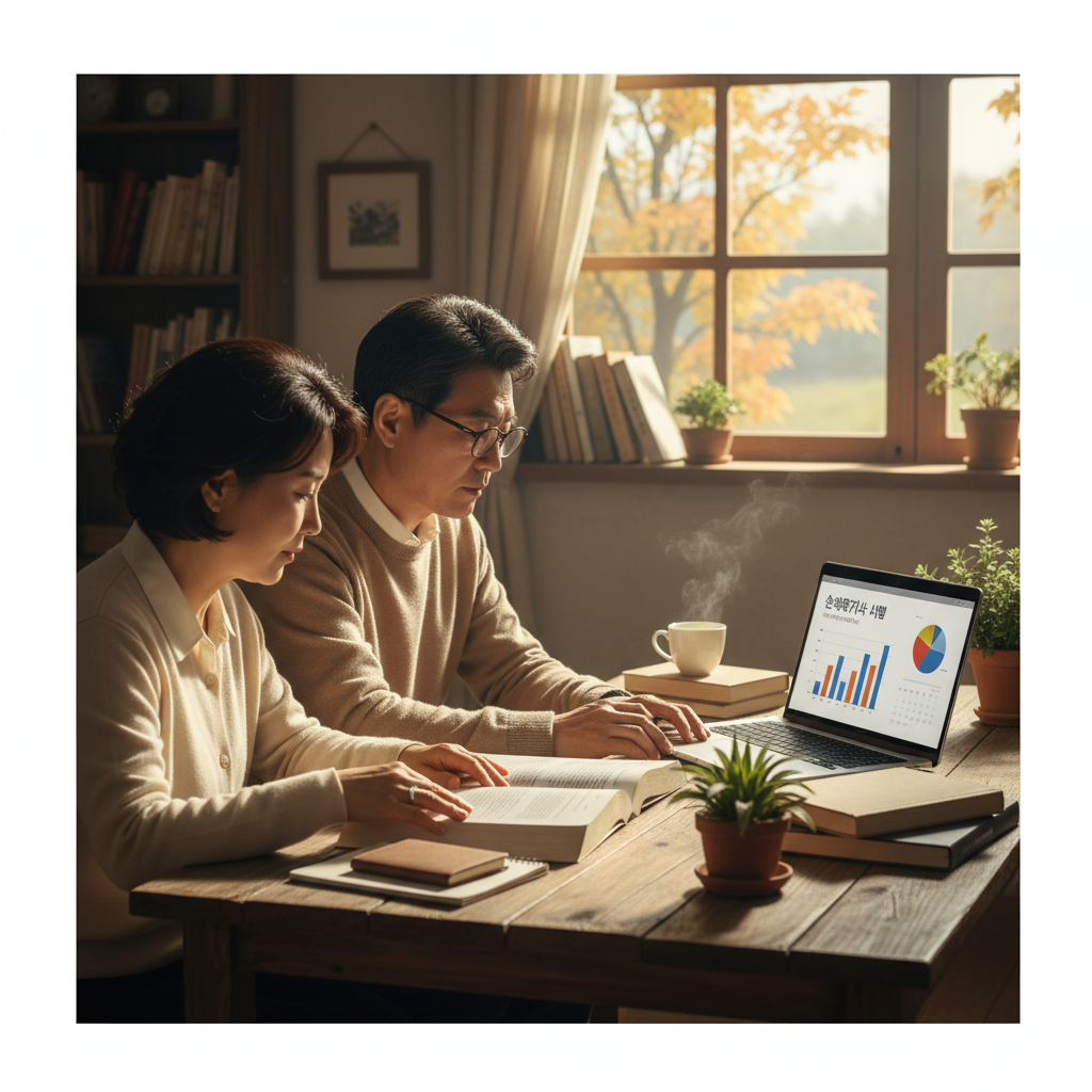 손해평가사를 준비하는 중년