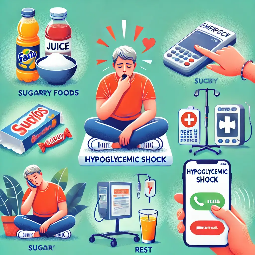 저혈당 쇼크 대처 방법