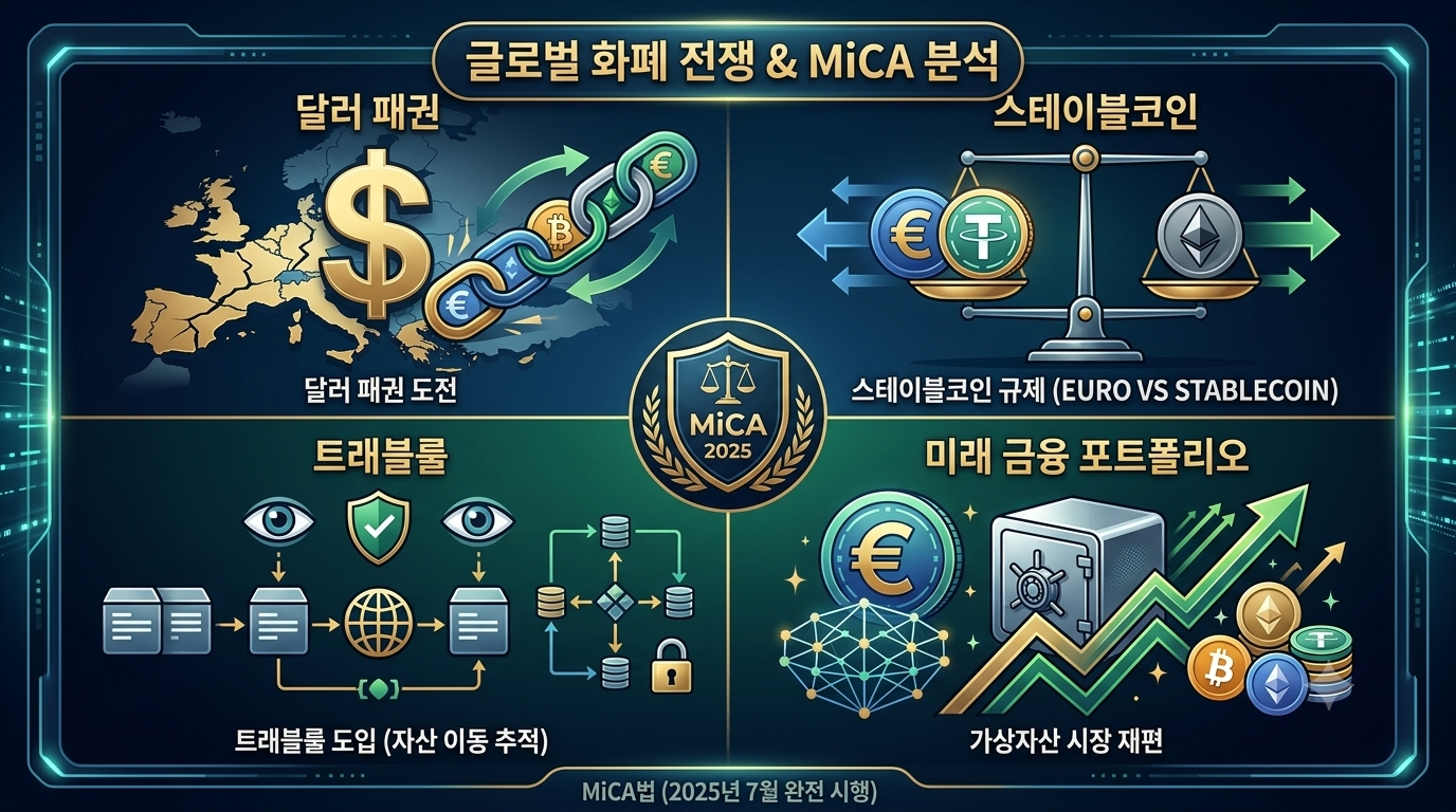 MiCA법 완전분석 (달러패권, 트래블룰, 스테이블코인)