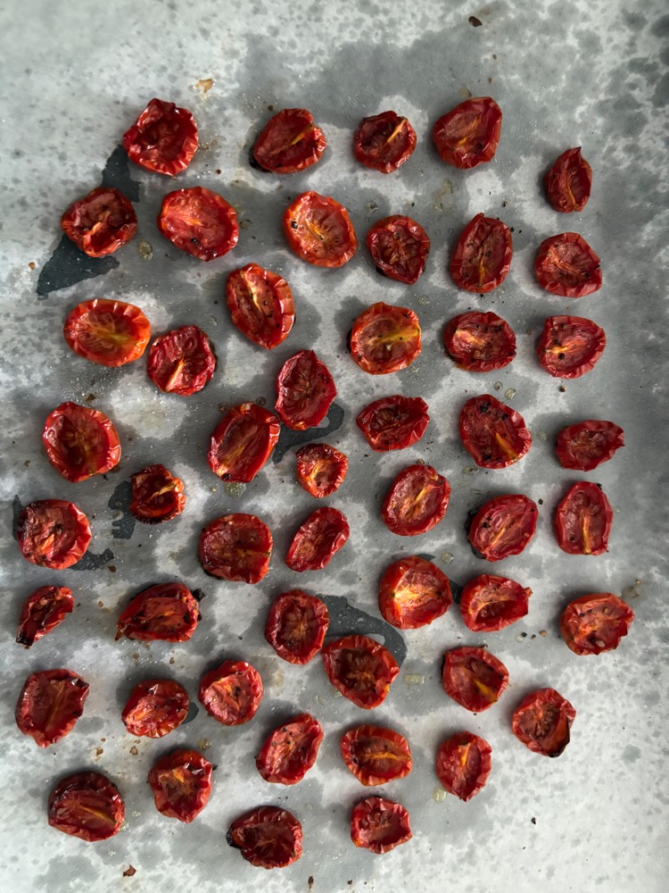 에어프라이에 구운 방울토마토