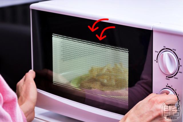 전자렌지 그물 문 도어,팁줌