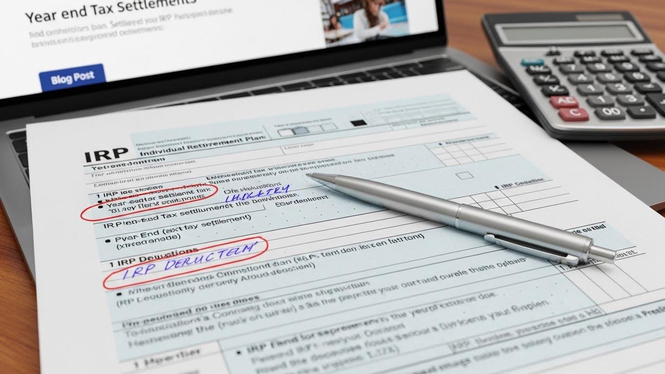 연말정산 irp 세액공제