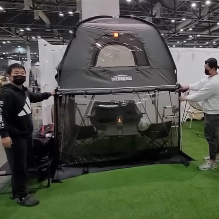 오늘N 2511회 신박한 네바퀴 여행 발명가 김근형 발명품 차박캠핑 제품 더두칸 및 1초 샤워기 샤워프리 발명품 주문방법