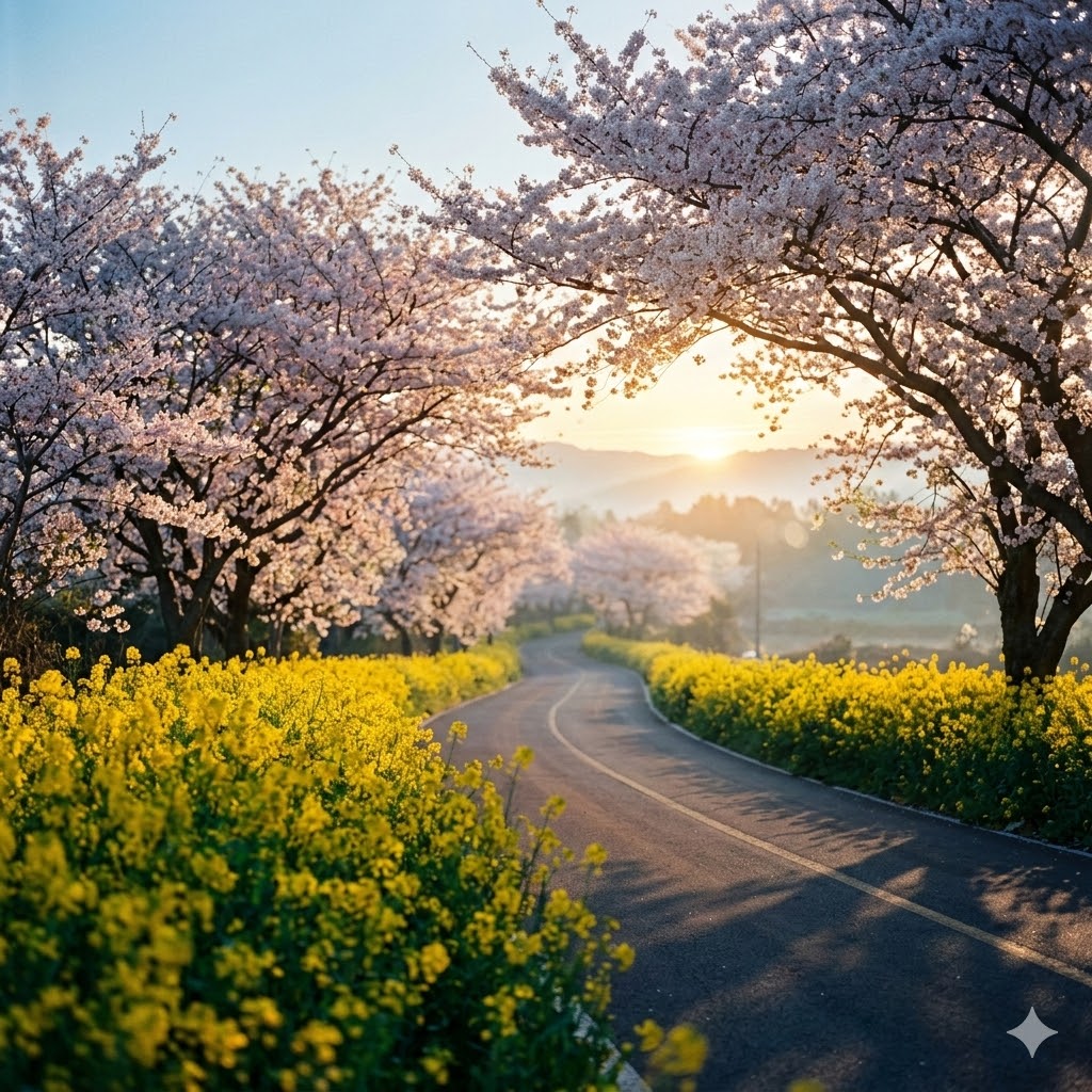 벚꽃 명소 및 개화 시기