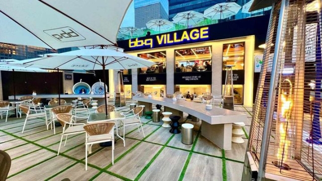 'BBQ 청계광장점' 전경.(사진=제너시스 BBQ 제공)