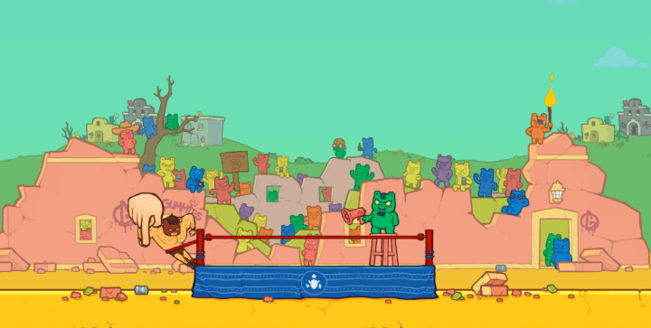 황소날리기3-플래시게임-시작-화면