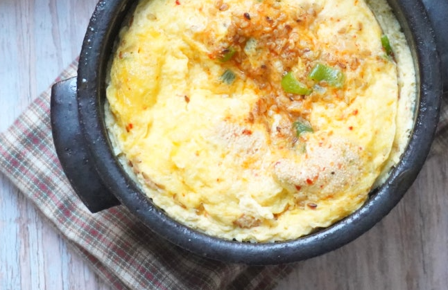 계란찜 맛있게 하는법 : 명란 계란찜