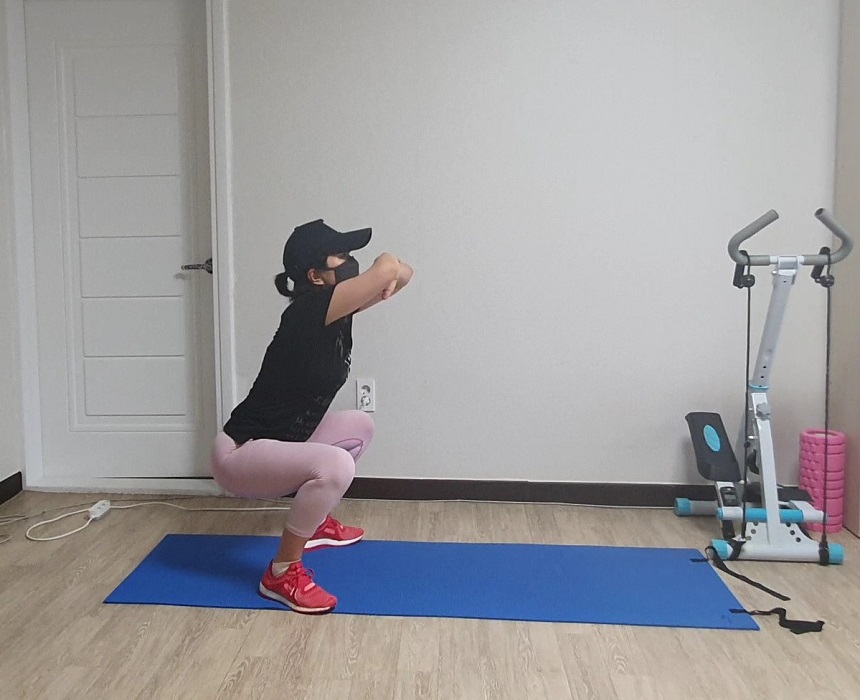 스쿼트 자세