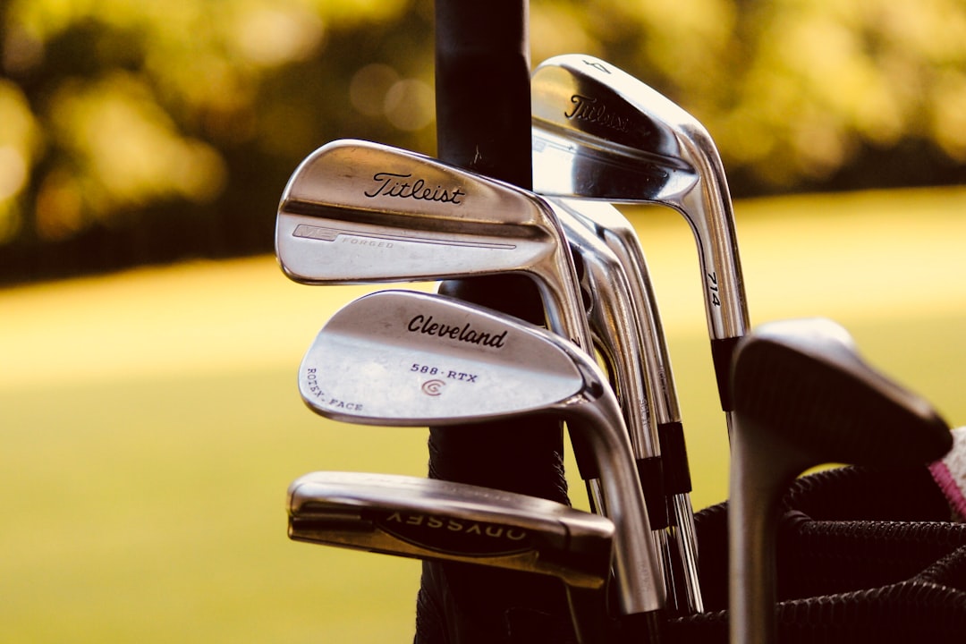 Golf clubs.