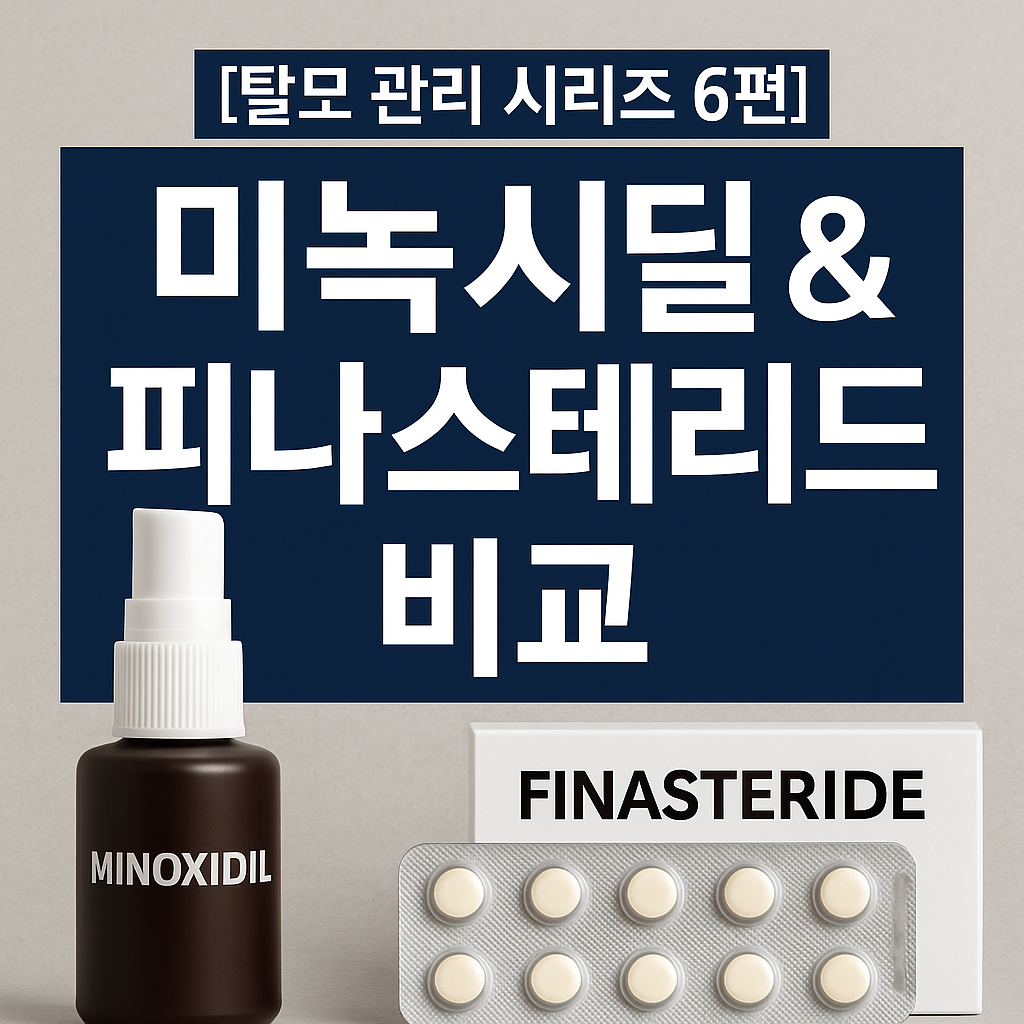 미녹시딜 &amp; 피나스테리드 비교