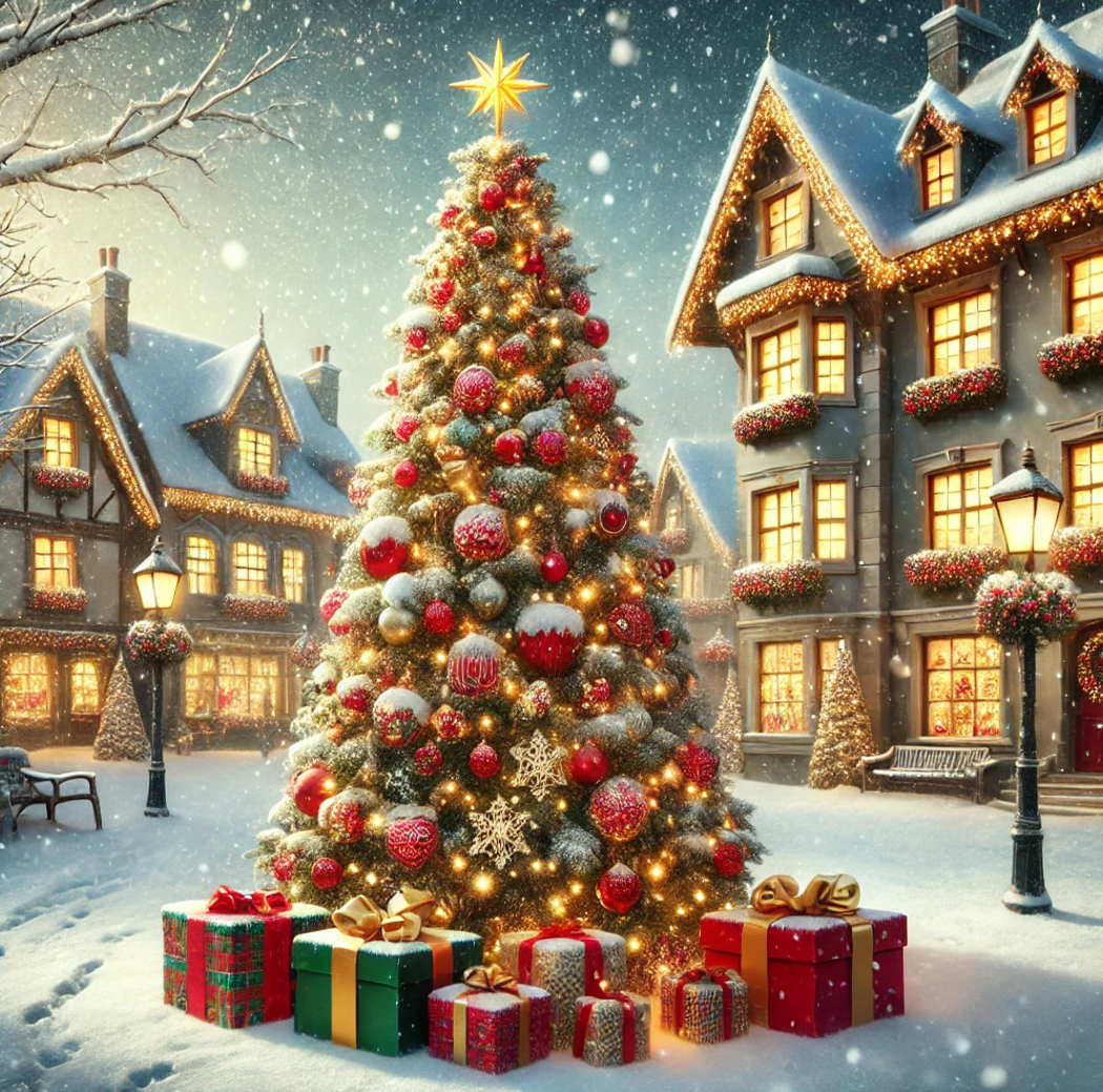 겨울 크리스마스 트리