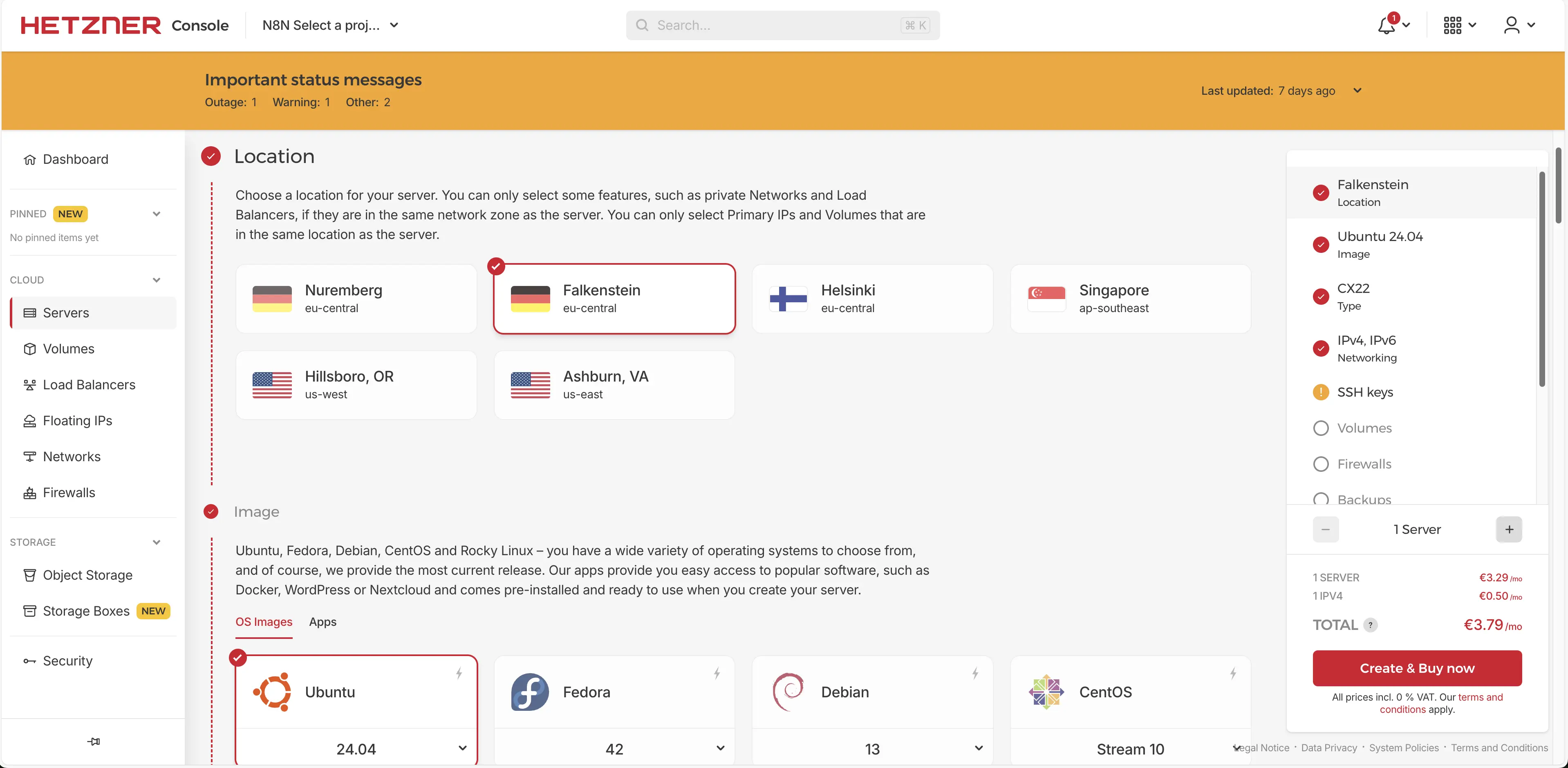 위치 지정 - 위치 선택 화면