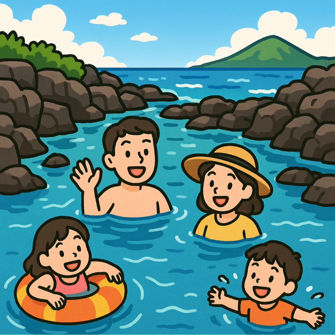 제주도 수영 스팟 – 천연 자연 수영장 5선