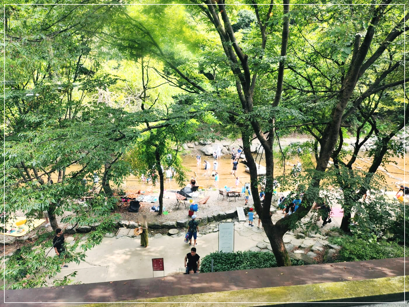 남한산성 개울테라스