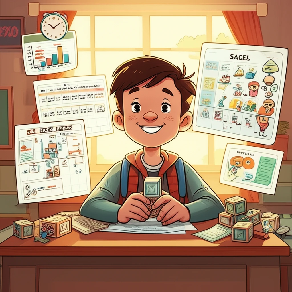 엑셀 공부 계획표로 학습 관리 효율을..