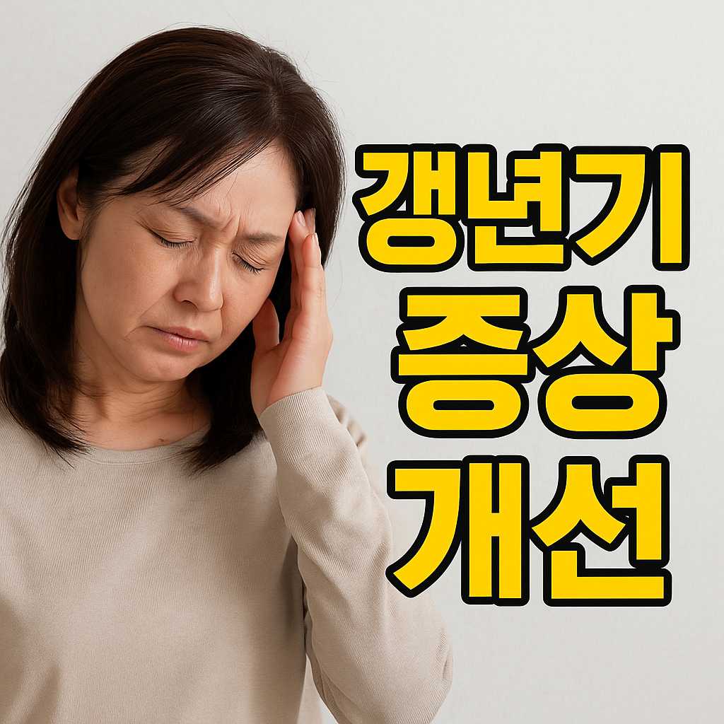 갱년기 증상 개선