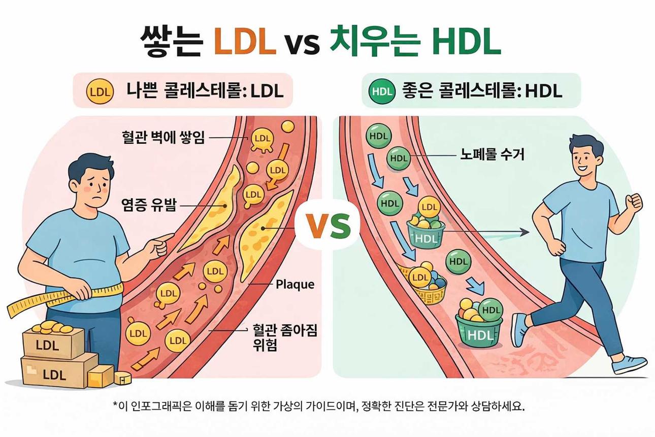 LDL과 HDL의 역할