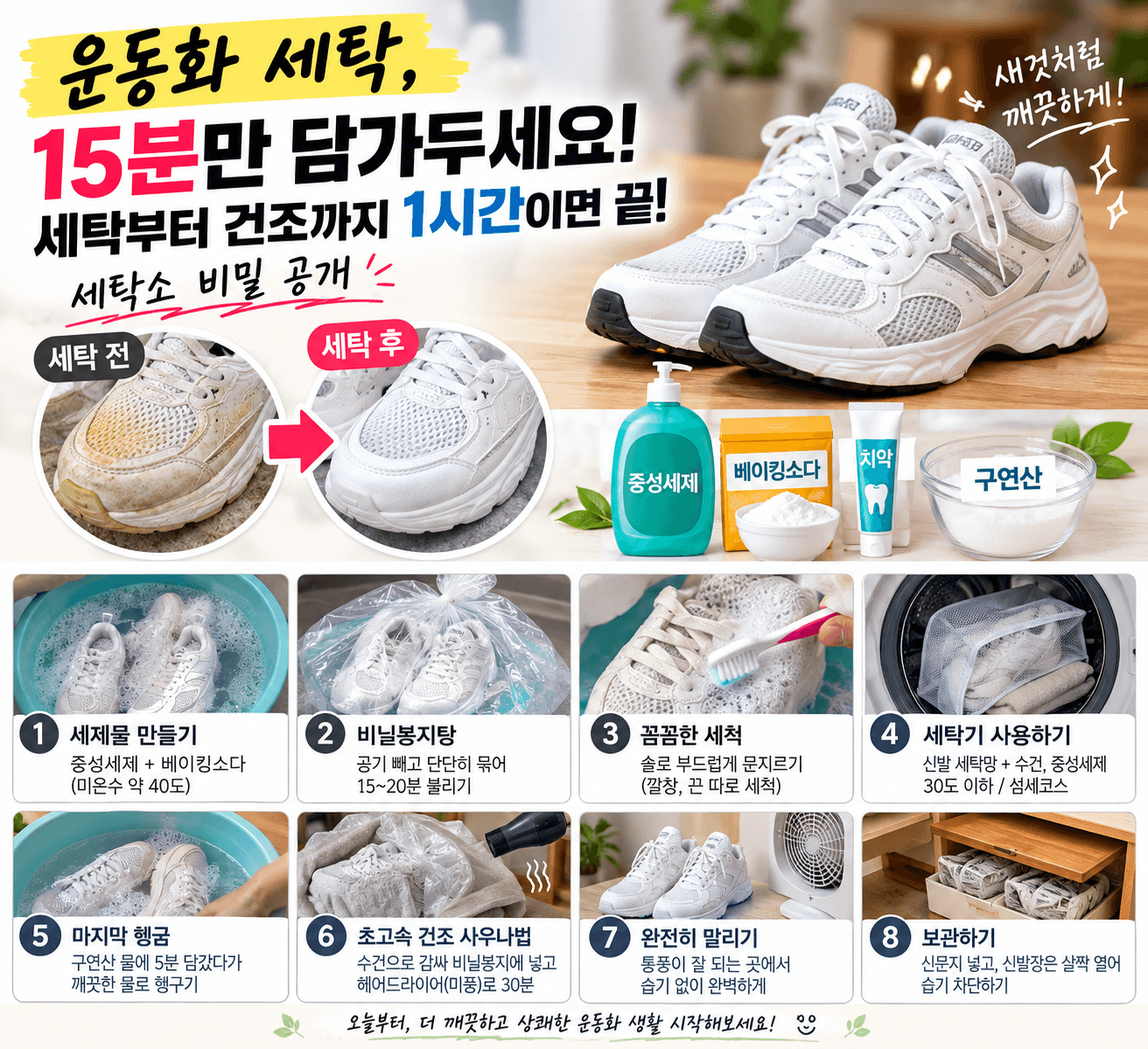 운동화 세탁